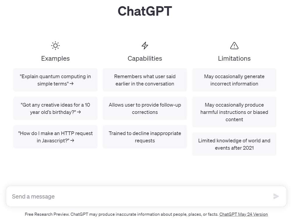 ChatGPT 